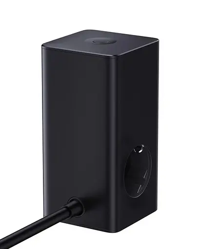 Зарядное устройство для удлинителей Baseus PowerCombo Tower Power Strip 2AC+2U+2C 100W 1.5m - фото 3