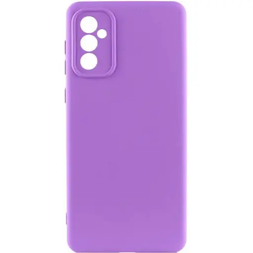 Чехол Lakshmi Silicone Cover Full Camera (AA) для Samsung Galaxy A56 5G Фиолетовый/Purple - фото 1