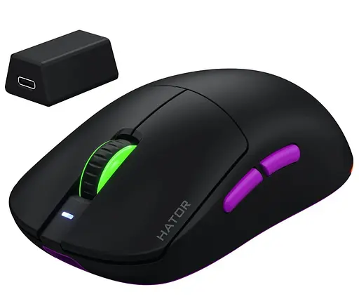 Миша HATOR Quasar 3 ULTRA 8K Wireless Black (HTM770) - фото 3