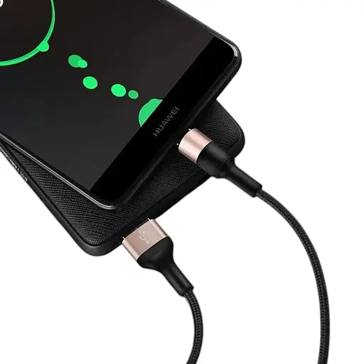 Кабель усиленный Hoco X26 Xpress Type-C 1 м черно-серый - фото 1