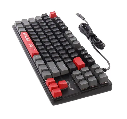Клавіатура ігрова механічна A4Tech Bloody S-310-N BLMS Red Plus Switch USB RGB Black - фото 5