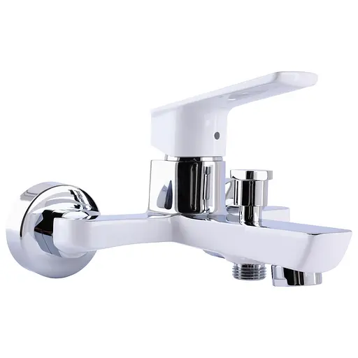 Змішувач для ванни Topaz Lexi TL 21101A-H57-CW Білий - фото 3