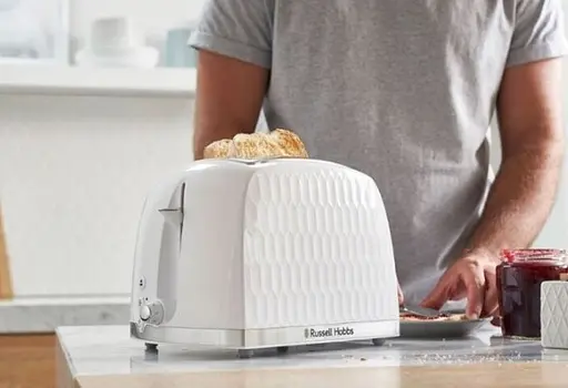 Тостер Russell Hobbs 26060-56 Honeycomb White - фото 9
