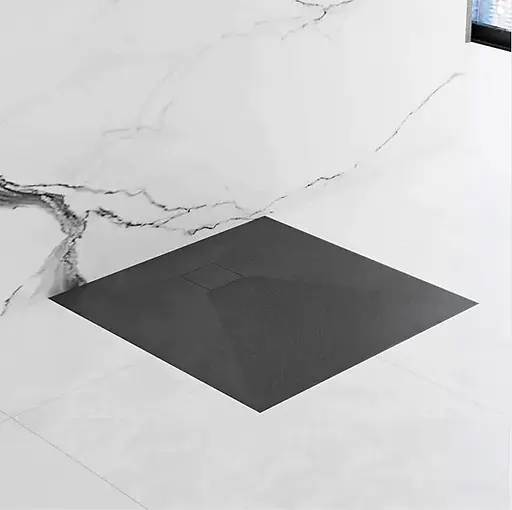 Душовий піддон Rea Magnum 90x90 black REA-K3334 Чорний матовий - фото 2