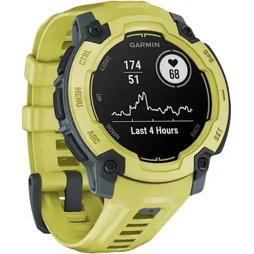 Смарт-часы Garmin Instinct E 45mm Electric Lime with Electric Lime Band 010-02933-01 - фото 7
