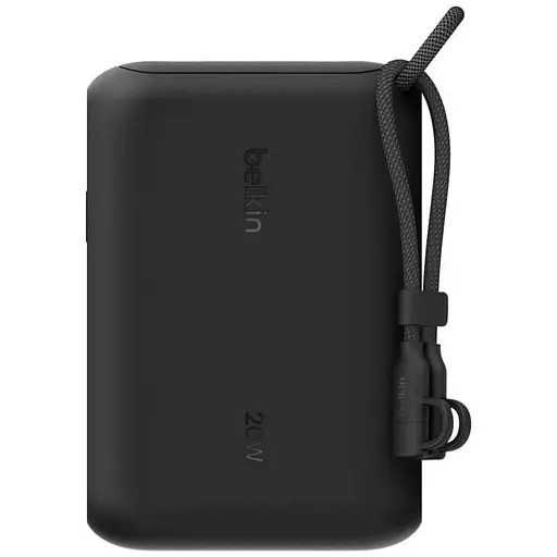 Павербанк Belkin Black 10 000 mAh / 20 Вт (BPB027HQBK) - фото 3