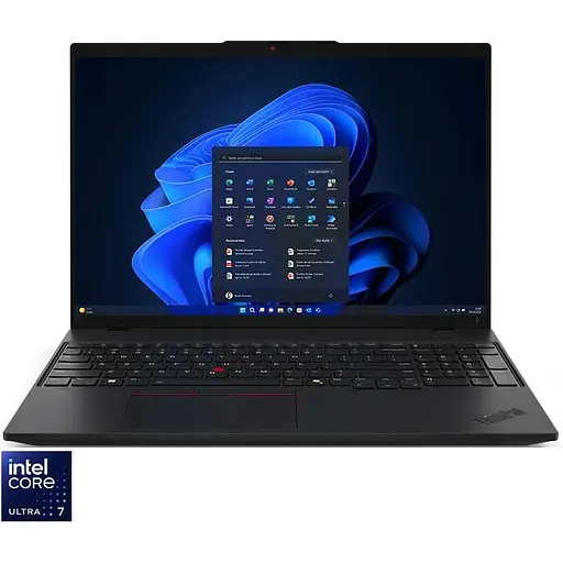 Ноутбук Lenovo 16'' ThinkPad L16 Gen 1, IPS, Ultra 7 155U 4.80GHz, 24GB DDR5, 2TB, Без ОС