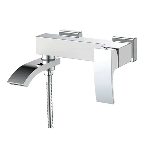 Смеситель для ванны Koer KB-41007-04 с коротким изливом KR5157 Белый матовый - фото 1