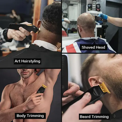 Набір чоловічих машинок для стрижки та триммерів для волосся CIICII - фото 6