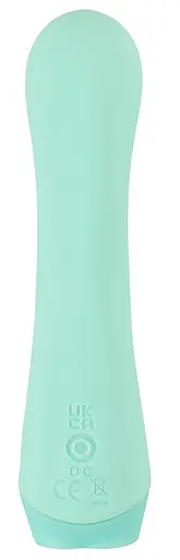 Вібратор-кролик Cuties Mini 13.6 см бірюзовий - фото 10