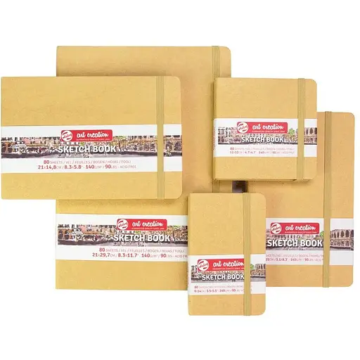 Блокнот для графики Royal Talens Art Creation А4 140г/м2 80л Kraft - фото 2
