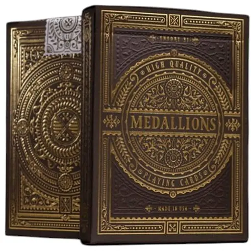 Карты игральные United States Playing Card Company Theory11 Medallions (00711) - фото 1