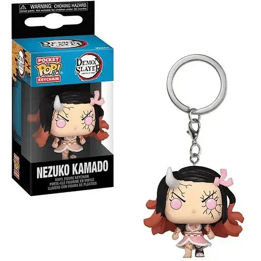 Фігурка брелок Funko Pop Фанко Поп Demon Slayer Nezuko Клинок розсікаючий демонів Незуко 4 см DS NK K 02