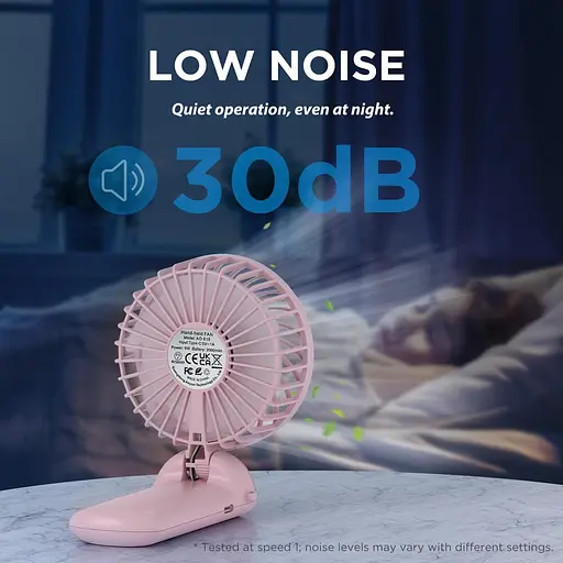 Портативный мини-ручной вентилятор Lepwings 16 часов охлаждения - фото 2