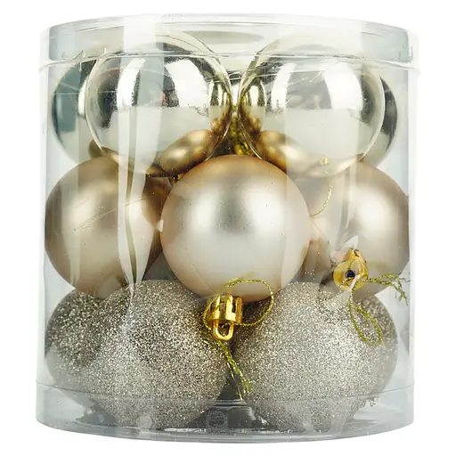 Набір куль пластикових в асортименті 5 см 15 шт (675300) - фото 8