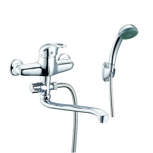 Смеситель для ванны Zegor NHK6-C048 однорычажный с душевым набором Хром 30412 - фото 1