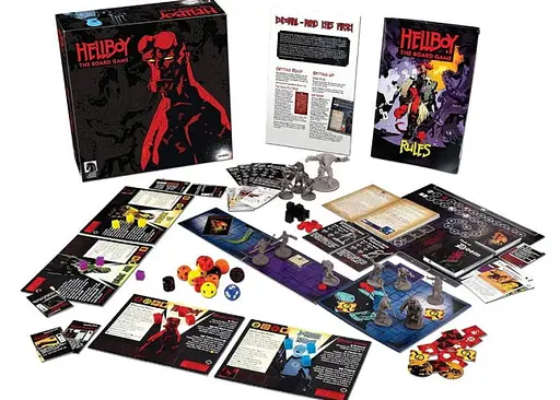 Настольная игра Mantic Games Хеллбой. Настольная игра (Hellboy: The Board Game) (англ.) (MGHB101) - фото 6