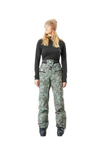 Штаны Picture Organic Treva Printed W 2024 Black/Blue M (1012-WPT107A-M) - фото 10