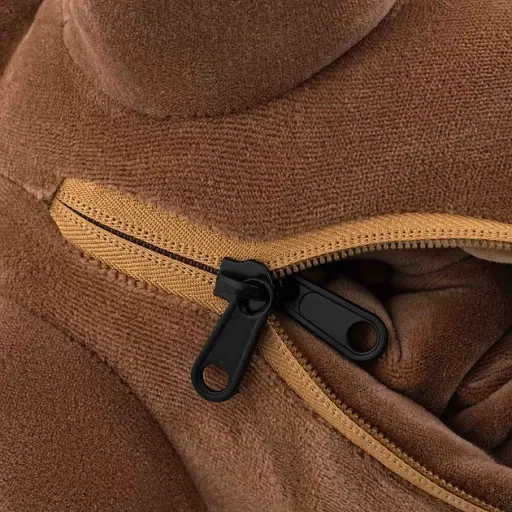 Подушка-трансформер для шиї Ardesto Travel Сute Dog 30х30 см коричнева (ART3035NEP) - фото 6