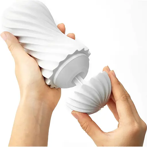 Мастурбатор Tenga Flex Silky White (SO1645) [149515] - фото 4