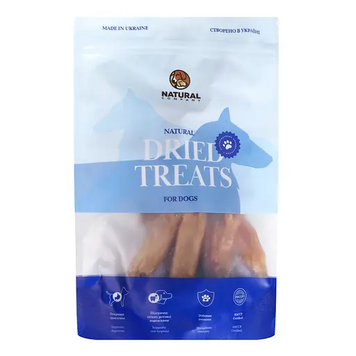Лакомство для собак Natural, золотое сухожилие говяжье, 100 г - фото 2