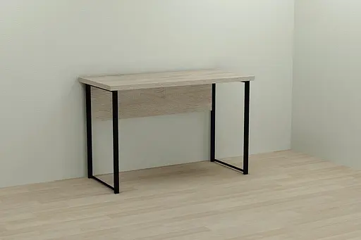 Компьютерный стол Ferrum-decor Курт 75x100x70 черный ДСП Дуб Сонома 32мм (FRD-103931)