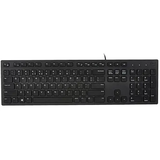 Dell Multimedia Keyboard-KB216 Ukrainian (QWERTY) - Black
