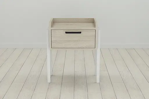 Модульна тумба Ferrum-decor Бетті 540x450x320 метал Білий ДСП Сонома 16 мм (FRD-102993) - фото 4