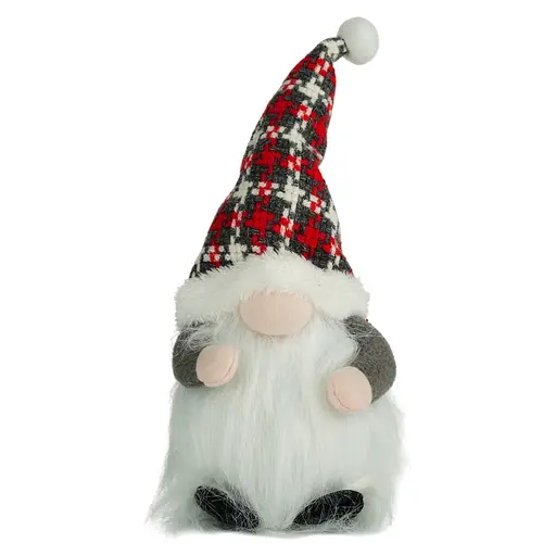 Прикраса декоративна Qingdao Article LED Гном бородатий 32 см в асортименті