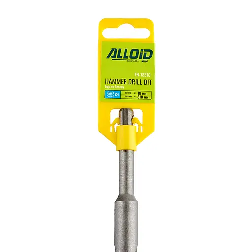 Бур по бетону Alloid Building Tools SDS-plus S4 18x310 мм (FH-18310) - фото 2