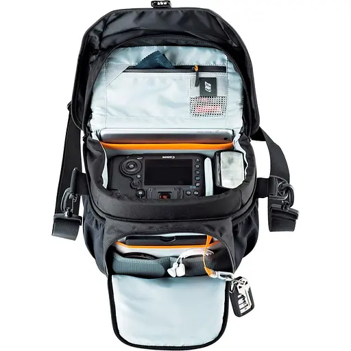 Сумка для фотоаппарата Lowepro Nova 170 AW II Black (LP37121-PWW) [135680] - фото 7