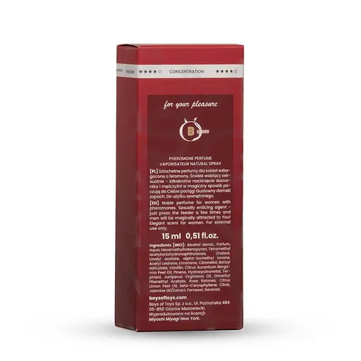 Духи с феромонами для женщин Miyoshi Miyagi Instinct Femme 15 мл - фото 6