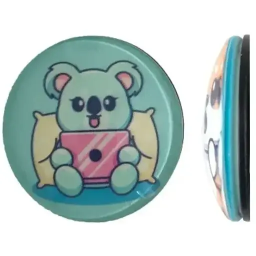 Тримач Поп Сокет New Glass (Скло) Baby Koala №7 - фото 1