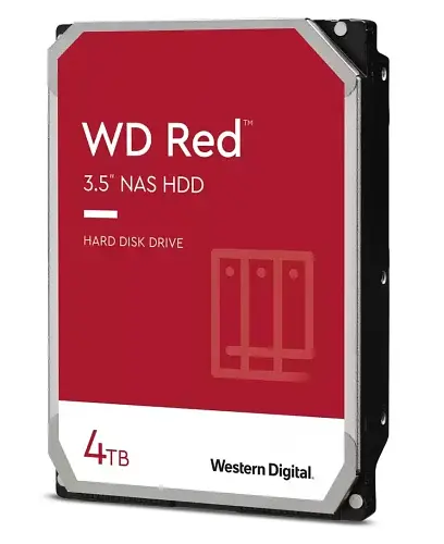 Жесткий диск 3.5" 4Tb Western Digital Red, SATA3, 256 Мб, 5400 об/мин (WD40EFAX) (12 месяцев гарантии)