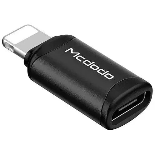 Адаптер Mcdodo Type-C to Lightning Connector OT-7680 чорний