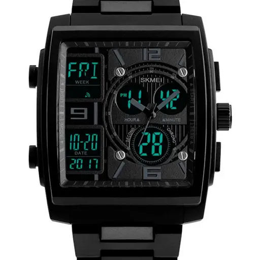 Наручний годинник Durable Skmei 1274 зелені - фото 2