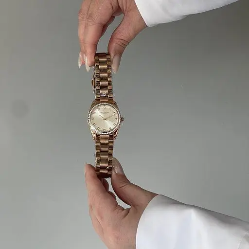 Часы женские наручные Lee Cooper Santorini Gold (Золотистый) - фото 4