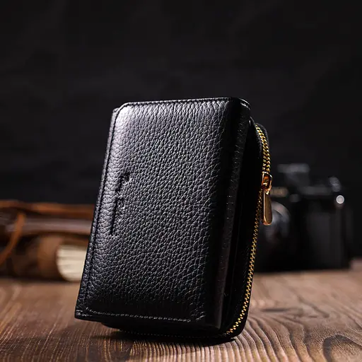 Кожаный женский кошелек Tony Bellucci 8.5х11.5х4 см acs0026998 - фото 7