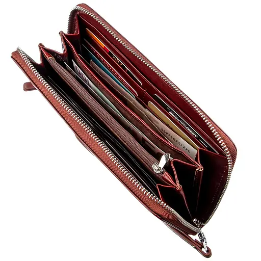 Мужской кожаный кошелек Boston 10х20 см acs0015080 - фото 4