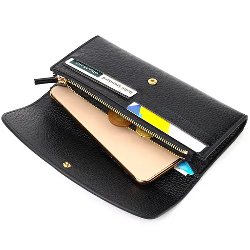 Шкіряний жіночий гаманець Tony Bellucci 19х9.5х1.5 см acs0026975 - фото 4