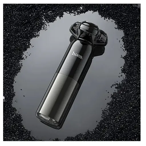 Электробритва HOCO HP35 Induction three-blade electric shaver Black - фото 4
