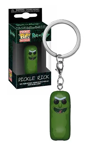 Фигурка брелок Огурец Рик Рик и Морти Pickle Rick Rim & Morty 4см FP RM PR 4