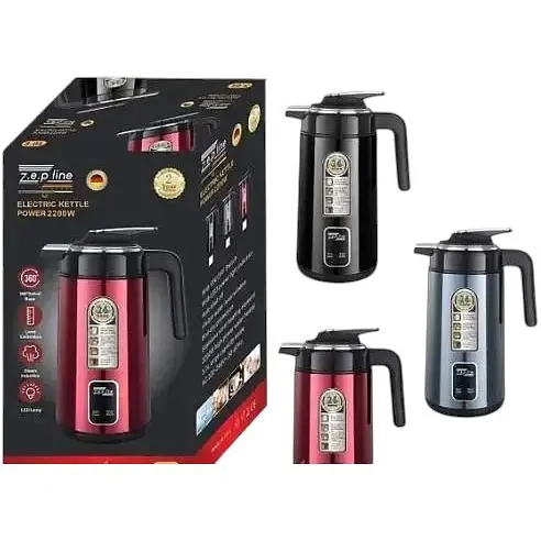 Термос электрический, термочайник, чайник термос Promotec 3 л 2200 Вт Zepline ZP-123 с индикатором температуры