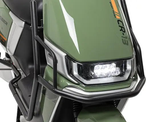 Электроскутер Двухместный Crosser CR13 (2000W, Графеновая батарея 72V/24Ah) Зеленый - фото 5