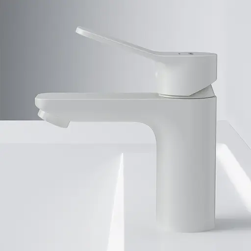 Змішувач для раковини AM.PM білий X-Joy (F85A02133) - фото 5