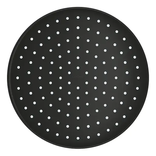 Душова система Grohe Vitalio Start System 250 Cube + термостат для ванни Precision Start UA303904TR, Чорний матовий - фото 5