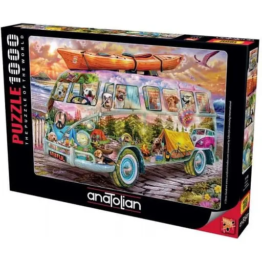 Пазл Anatolian Собачий фургон Олимпос 1000 эл. (1118)