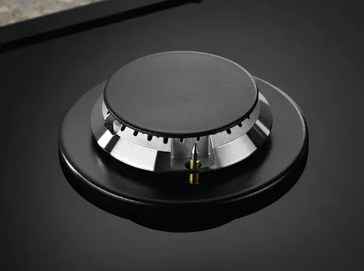 Варильна поверхня газова на склі Electrolux 60 см чавун чорний - фото 6