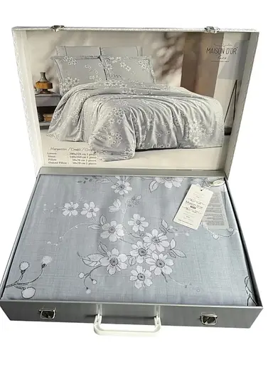 Постільна білизна Marguerites Grey Тенсел Maison D'or pbe0052192 - фото 1