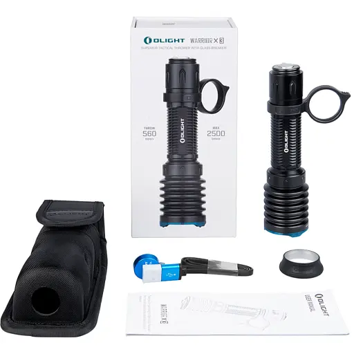 Фонарь Olight Warrior X 3 Black - фото 11